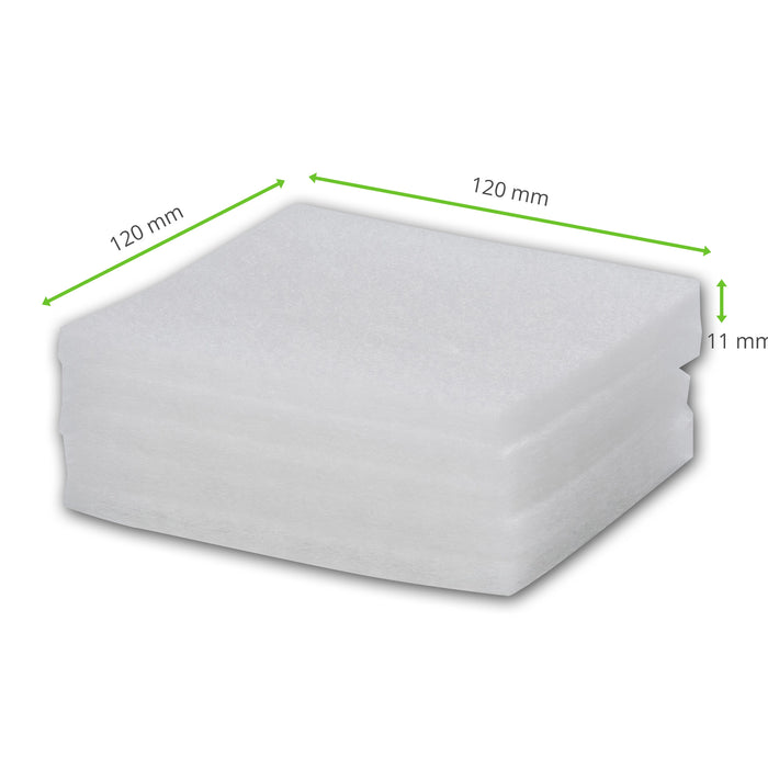Plaques filtrantes pour ventilateur d'armoire électrique, 120 x 120 x 11 mm, G2, RITTAL KEMPER