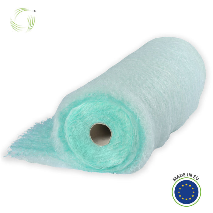Paint Stop vert, tapis de séparation des brouillards de peinture, 1 x 20 m, épaisseur 75 mm