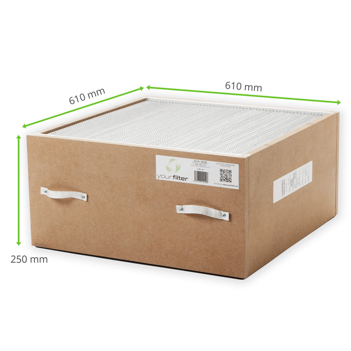 Filtre principal, 610 x 610 x 292 mm, H13, KEMPER TEKA