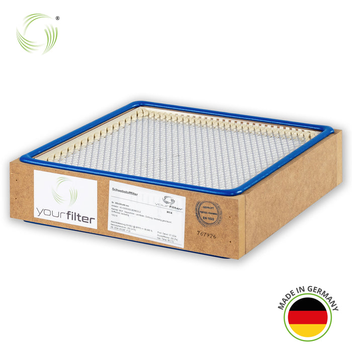 Filtre à particules en suspension, HEPA H14, compatible avec ENGMAR Atmoflow