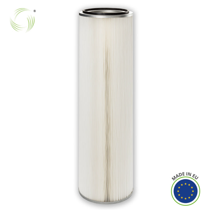 Cartouche filtrante, 327 x 1200 mm, non-tissé polyester, KEMPER
