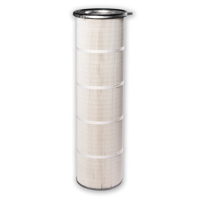 Cartouche filtrante, 325 x 1200 mm, polyester / cellulose, bride alu 3 pattes, compatible avec NOVUS AIGNER ESTA PIONIER