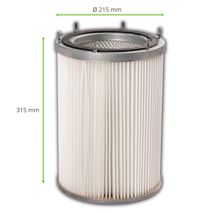 Cartouche filtrante, 215 x 315 mm, ePTFE, compatible avec KEMPER Dusty / Dusty Evo