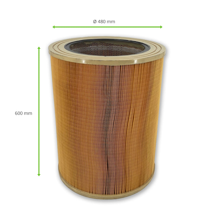 Cartouche filtrante, 480 x 600 mm, FCC-30, PLYMOVENT Lincoln