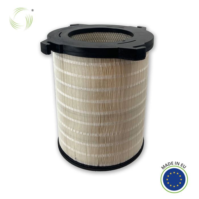Cartouche filtrante, 325 x 400 mm, cellulose / non-tissé polyester avec nanorevêtement, ignifuge, compatible avec Filtro Cleango