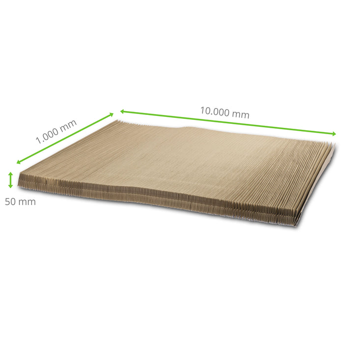 Filtre Andreae, filtre labyrinthe en papier, 1 x 10 m, 50 mm