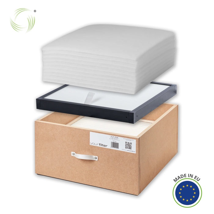 Ensemble de filtres compatible avec KEMPER / ELMAG SmartMaster, SINOTEC SWELDex basic II, SCHWEIßKRAFT SRF Master