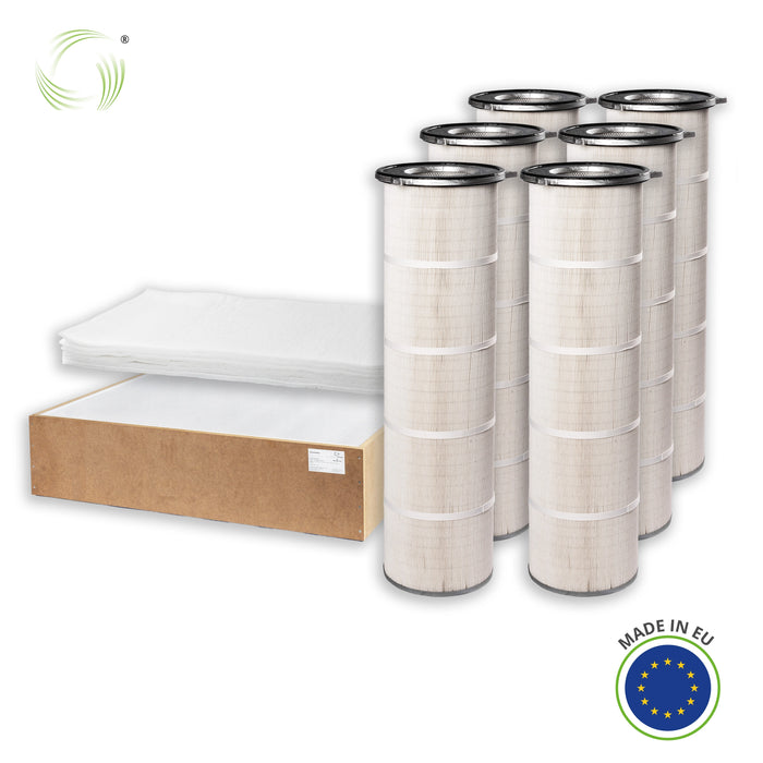 Ensemble de filtres compatible avec NOVUS / IVAT Airtower FT15.000 et FT20.000